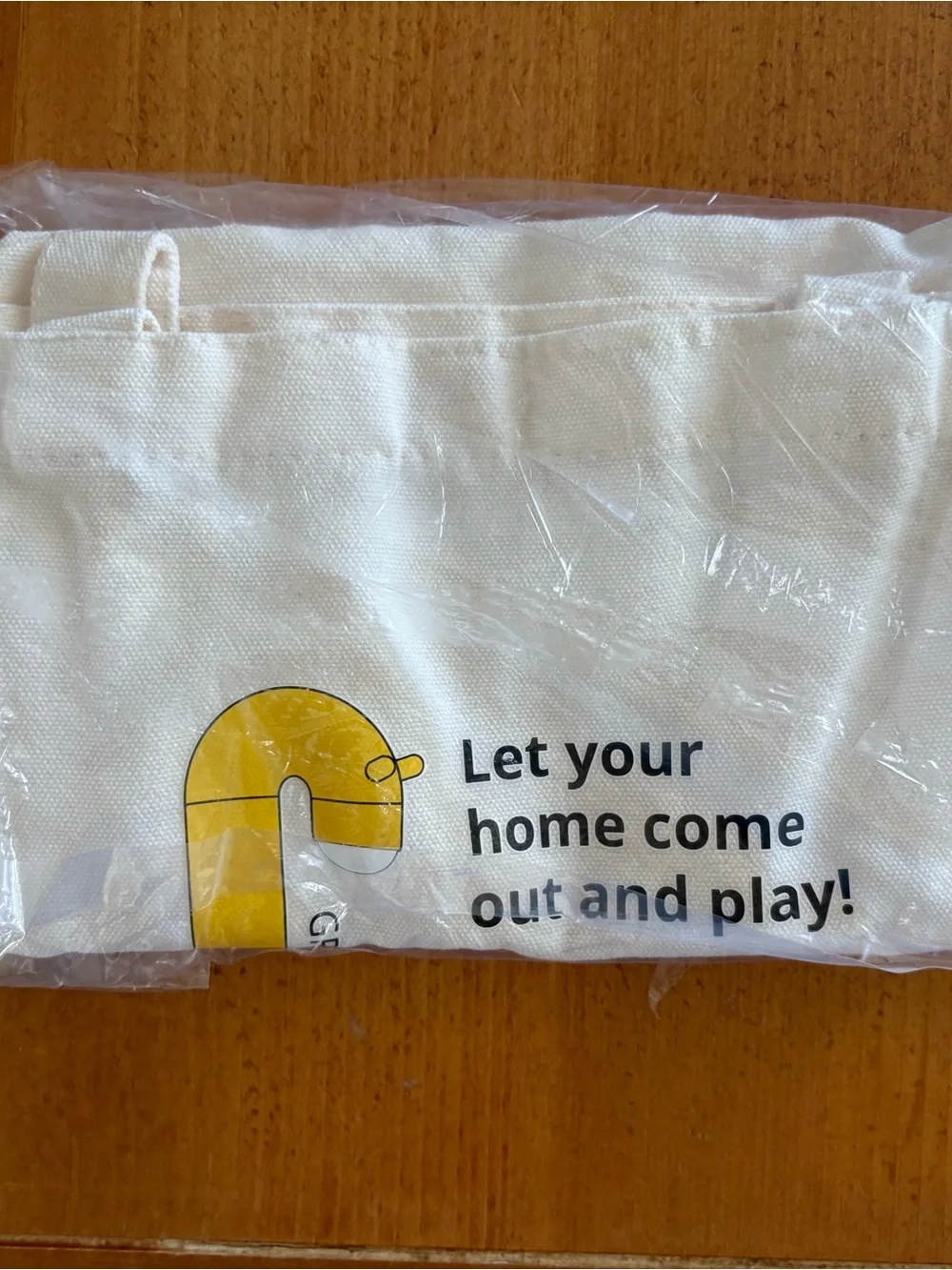 IKEA Mini Tote Bag, GREJSIMOJS Collection, Cream color, Brand New in Bag